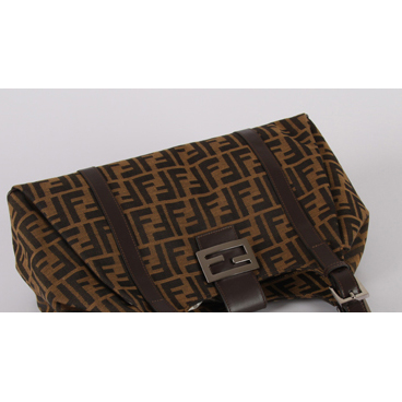 Fendi 8BR091 big F Coffee