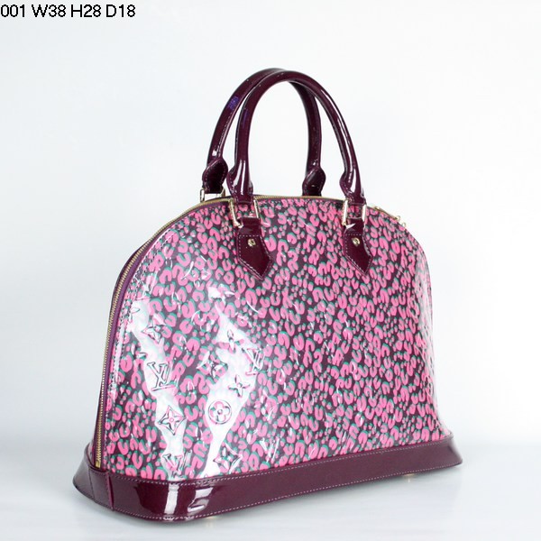 Louis Vuitton Monogram Vernis Alma MM M91611 Purple