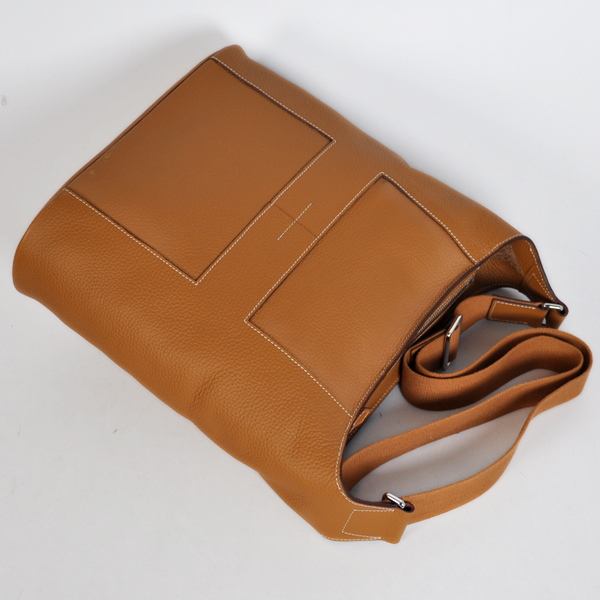 Hermes Good News Bag clemence leather in Camel