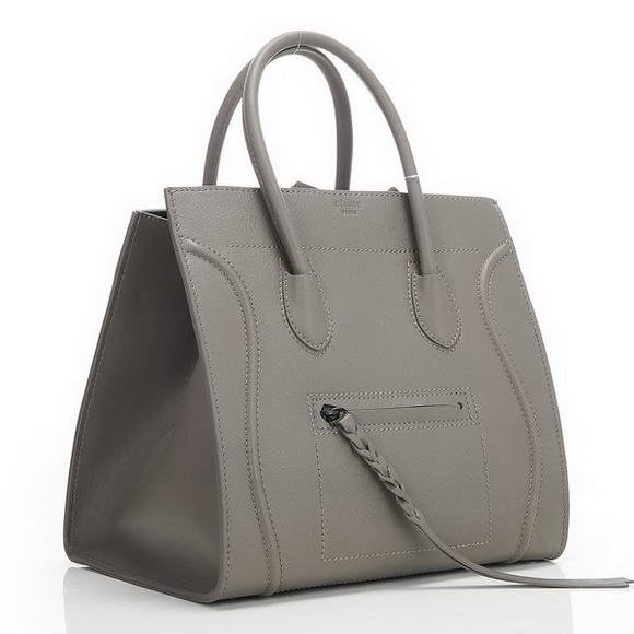 Celine Luggage Phantom Bags in Original Leather Khaki