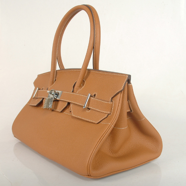 Hermes Birkin togo leather 42CM togo in Camel with Silver hardware