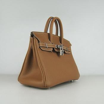 Birkin 25CM Light Coffee (Silver)