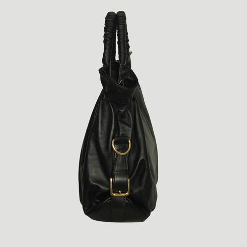 Miu Miu Nappa Leather Tote Bag 9085 Black