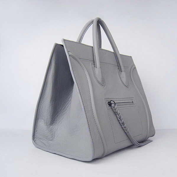 Celine Phantom Bags Sheepskin Leather C6028C Grey