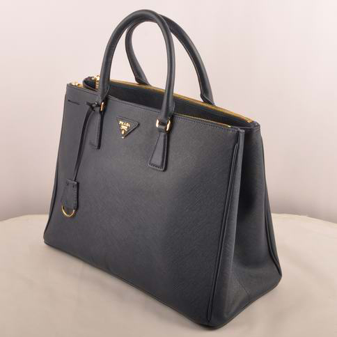 Prada Maxi Saffiano Leather Tote Bag Royalblue