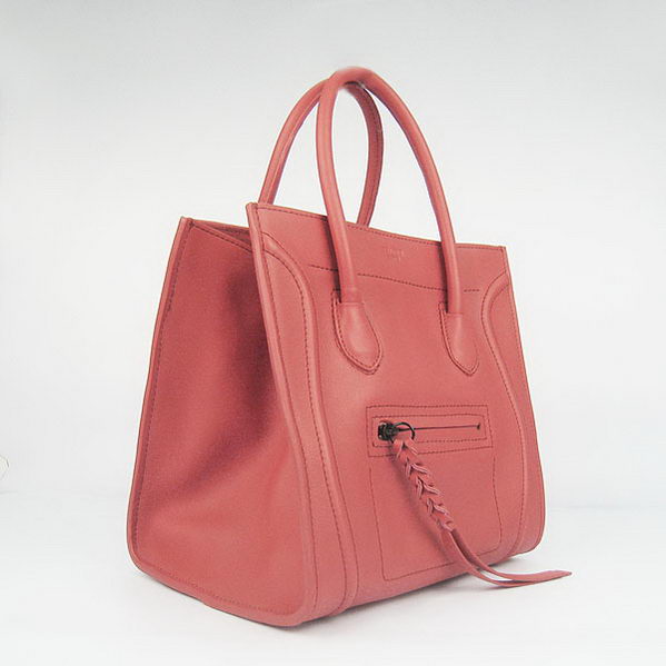 Celine Small Phantom Bags Original Calfskin Leather C1890 Light Red