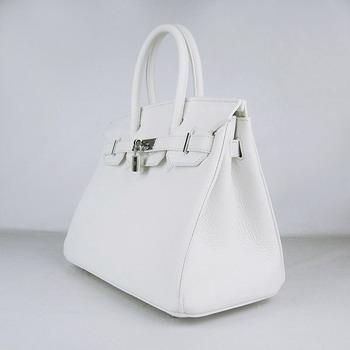 Birkin 30CM White (silver)