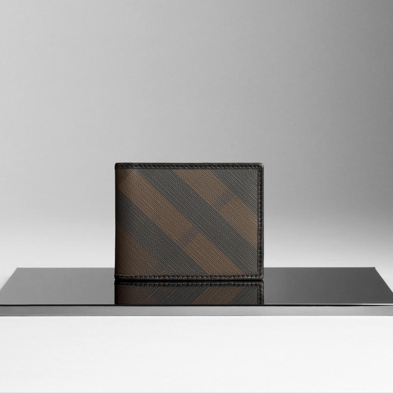 Smoked check wallet