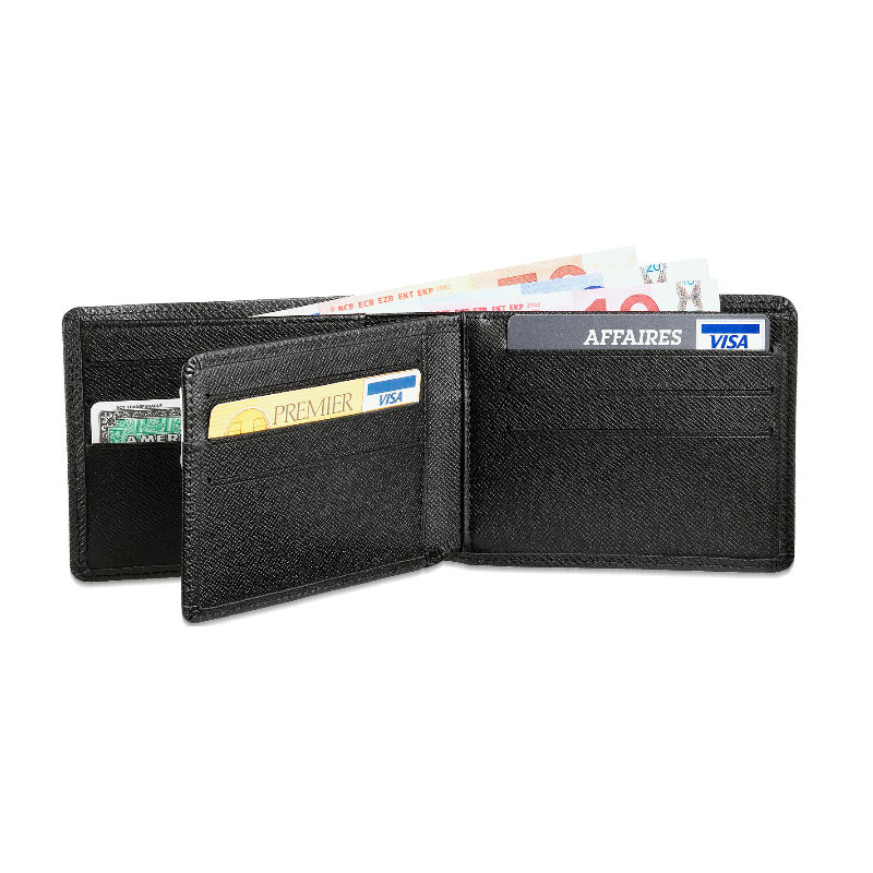 BILLFOLD WALLET WITH 3 FLAPS