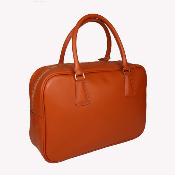 Prada Saffiano Leather Tote Bag BL1094 Orange