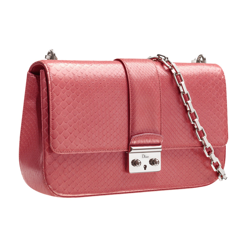 Jaipur pink python 'Miss Dior' bag