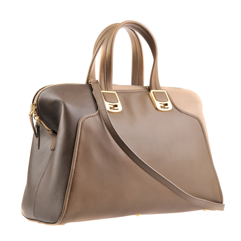 Three Tone Leather Bag Chameleon 2