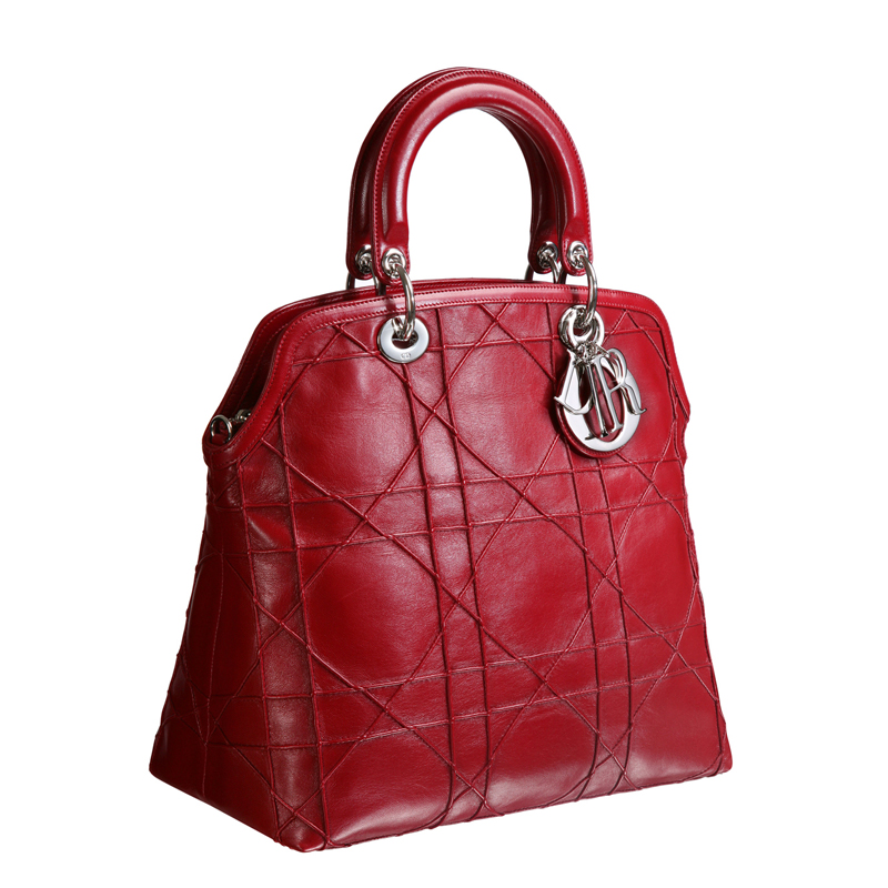 Granville bag in red leather