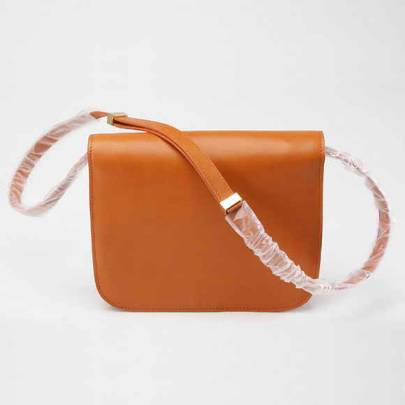 Celine Classic Box Large Flap Bag Orange