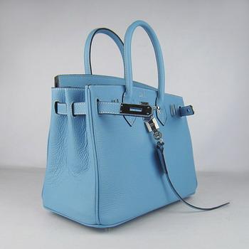 Birkin 30CM Light Blue (silver)