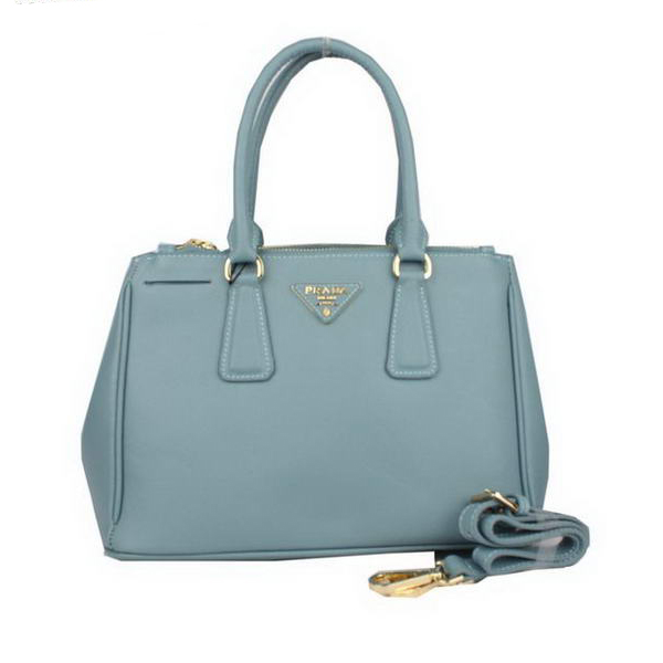 Prada Saffiano Classic Tote Bag BN1801 Blue