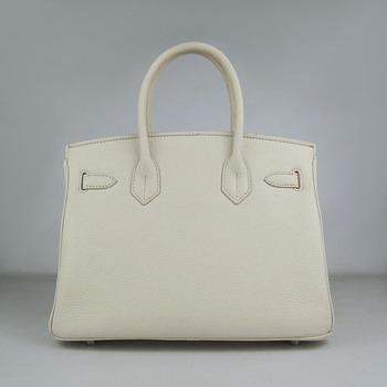 Birkin 30CM Beige (silver)