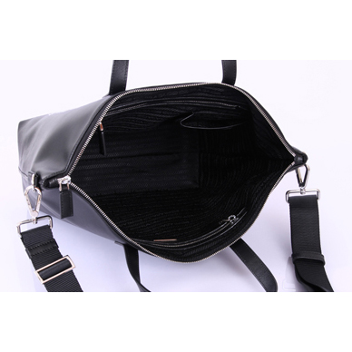 VA0897 Black Cross pattern full leather