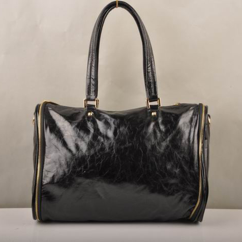 Miu Miu Tote Oil Leather Handbags 90339 Black