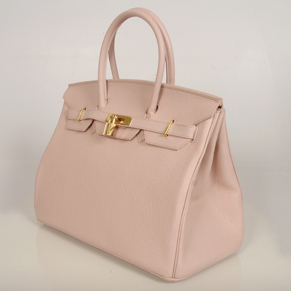 Hermes Birkin togo leather 35CM Pink togo(Gold)