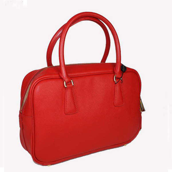 Prada Saffiano Leather Tote Bag BL1095 Red