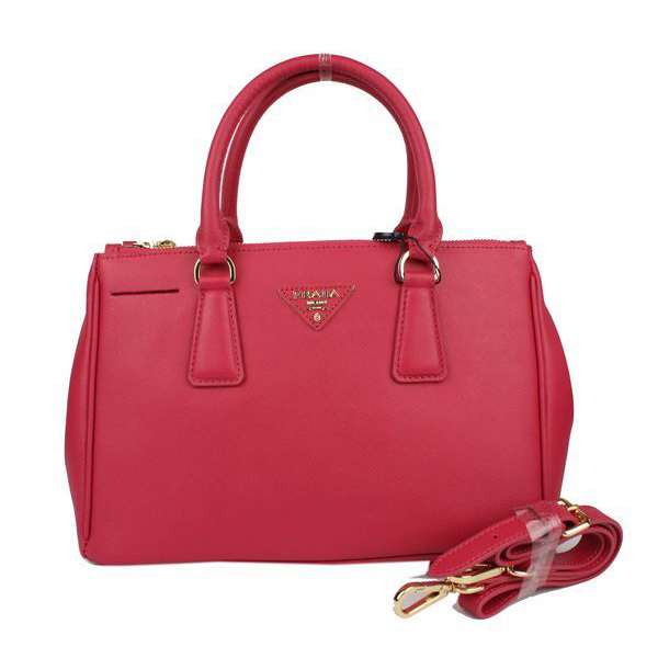 Prada Saffiano Classic Tote Bag BN1801 Rosy