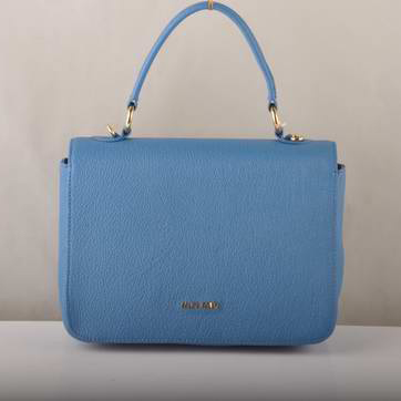 Miu Miu Tote Flap Bags Calf Leather 7428 Blue