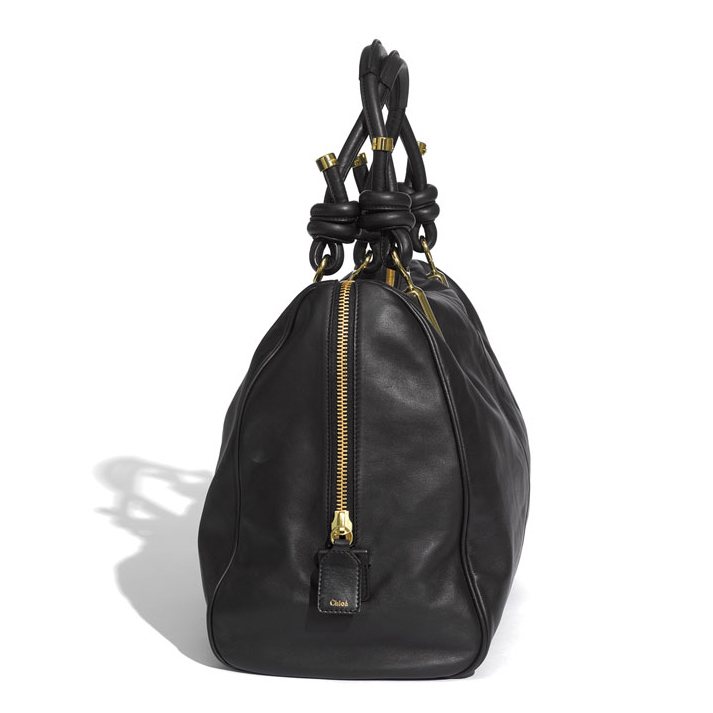 Chloe 'Janet - Large' Calfskin Leather Shoulder Bag