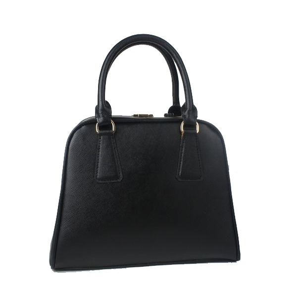 Prada Saffiano Leather Small Tote Bag BL0809 Black