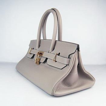 Hermes 42CM Gray(gold)