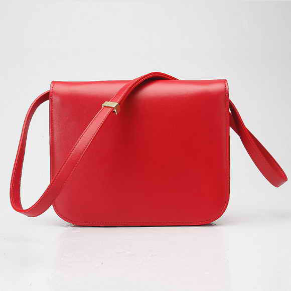 Celine Classic Box Large Flap Bag Red