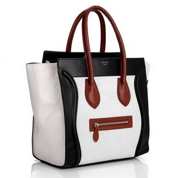 Celine Luggage Medium 1163984LBN in Suede Cream