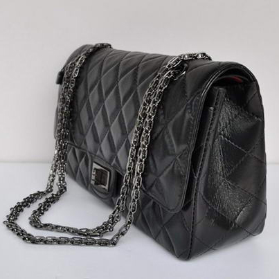 Chanel Classic Quilted Flap Bag 1113 Black Antique