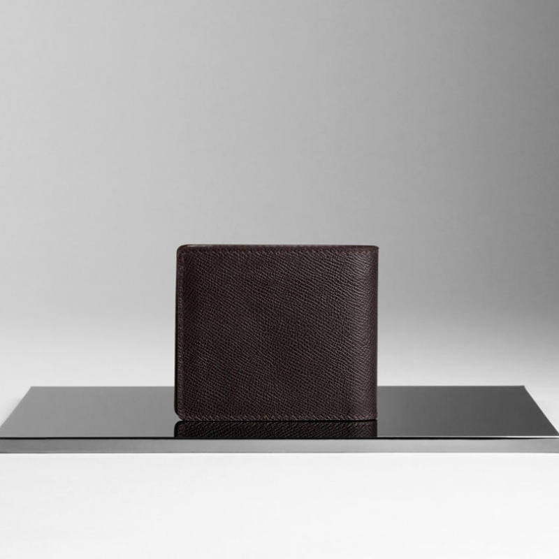 London leather folding ID wallet