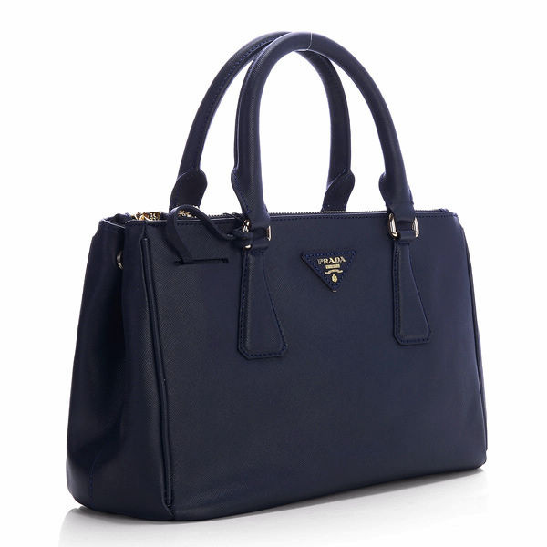 Newest 2012 Prada Classic Saffiano Leather Medium Tote Bag BN1801 Royalblue