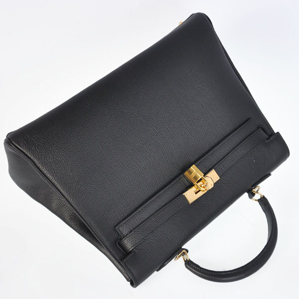 Hermes kelly 35CM togo leather in Black with Gold hardware