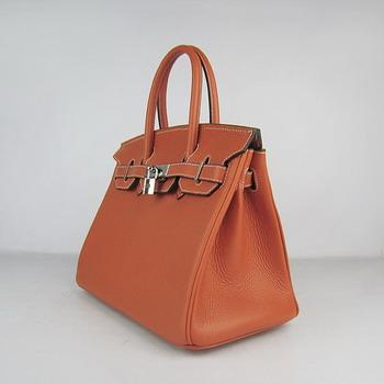 Birkin 30CM Orange (silver)