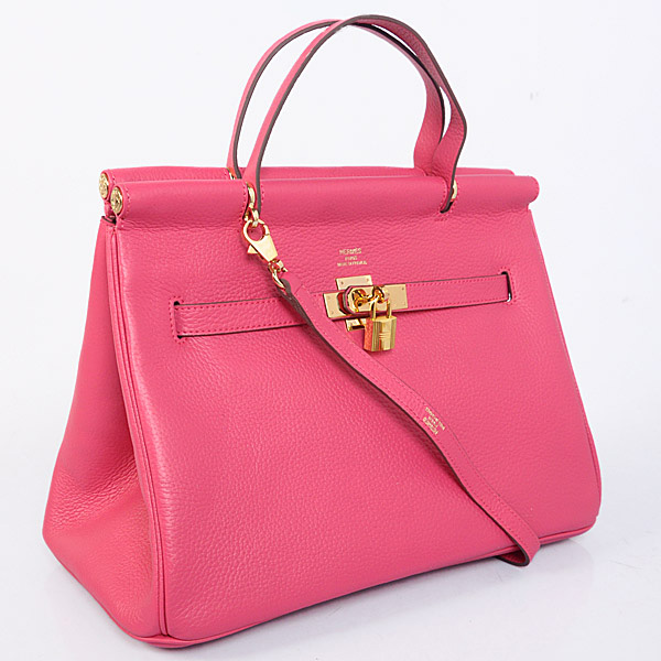 Hermes Spring Summer 2013 Shopping Bag H1046 in Peach with Gold hardware