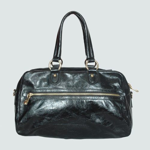 Miu Miu Shiny Leather Tote Bags 90263 Black