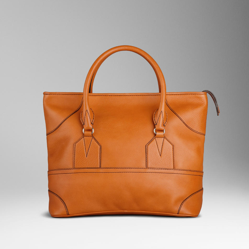 MEDIUM LEATHER TOTE BAG