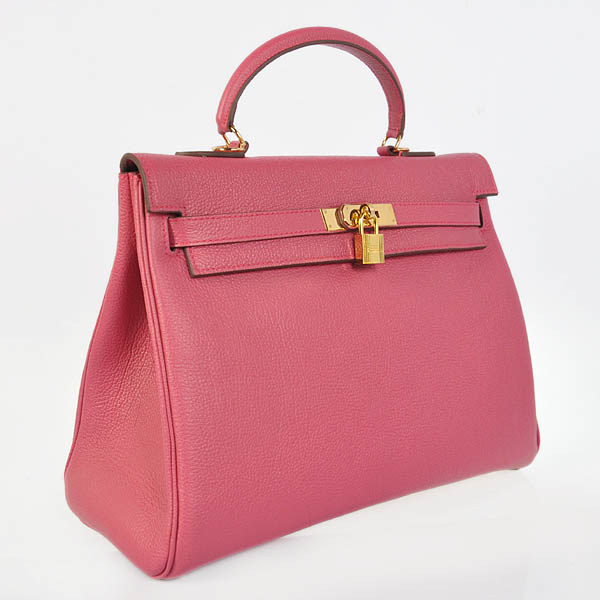 Hermes kelly 35CM Pink togo leather(Gold)