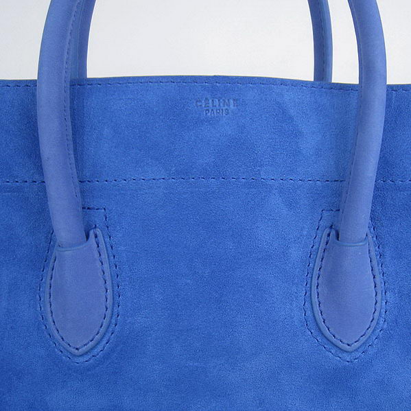 Celine Phantom Bags Suede Leather C6028B Blue