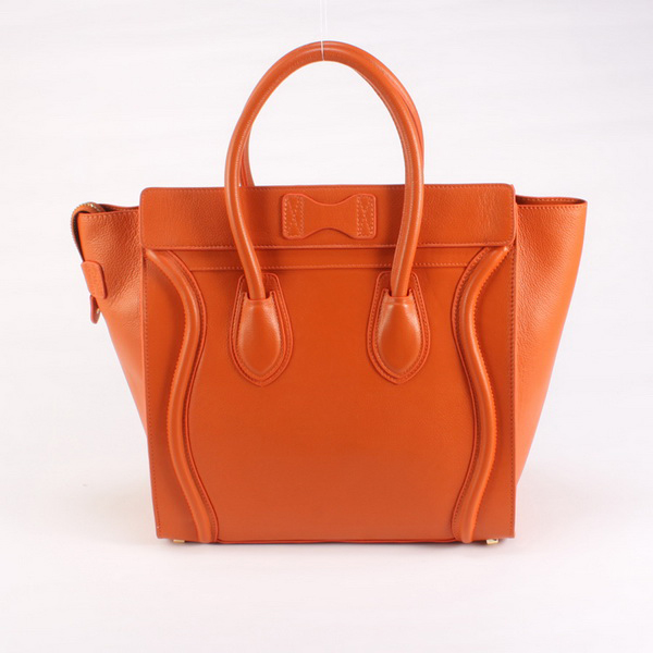 Celine Luggage Juboo Woman Handbag Orange