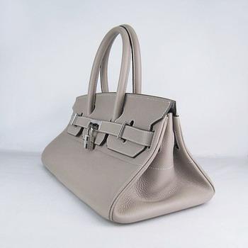 Hermes 42CM Gray(silver)