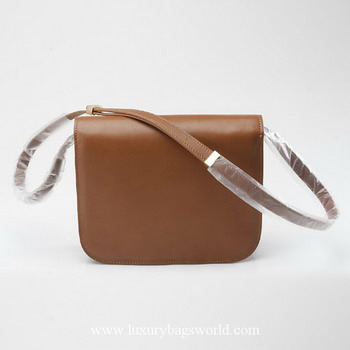 Celine Cow Leather Handbag 80077 Tan