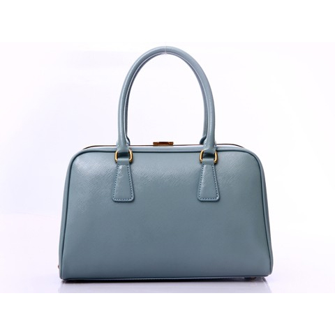 Hot Sell Prada Saffiano Leather Tote Bag BL0809 water blue