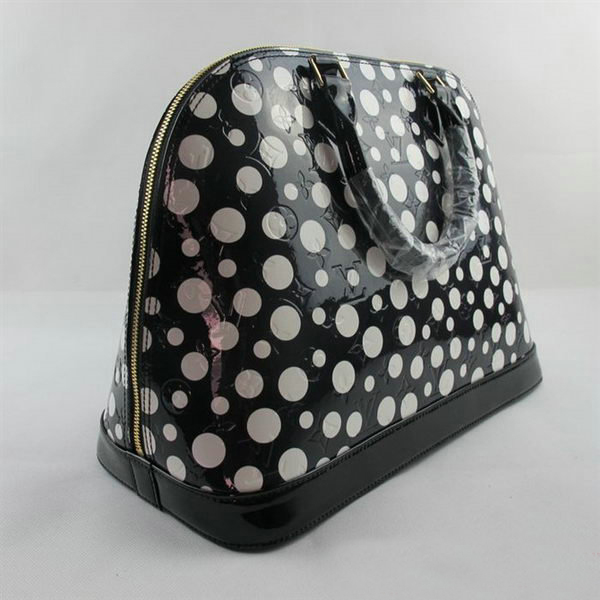 Louis Vuitton Yayoi Kusama Alma MM M93594 Black