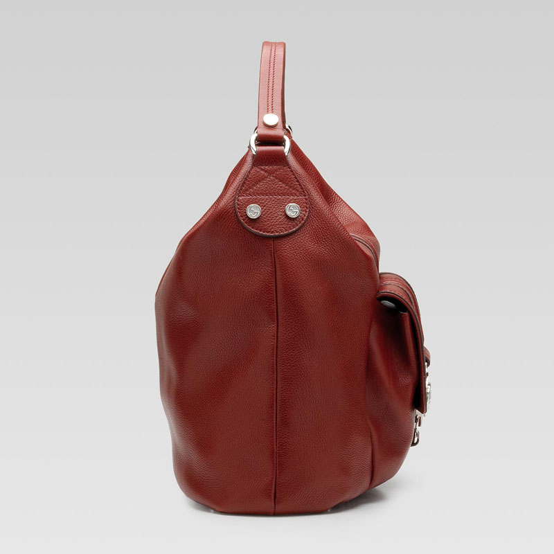 'G coin' medium hobo with interlocking G ornament