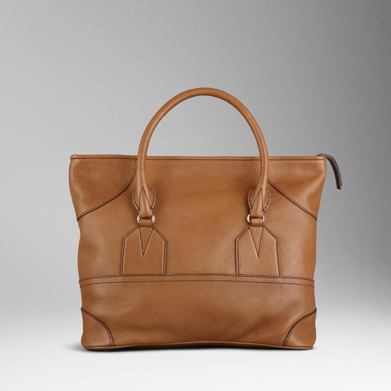 MEDIUM LEATHER TOTE BAG