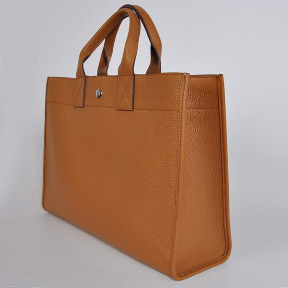 Hermes Briefcase 40CM Bag Clemence Leather Camel